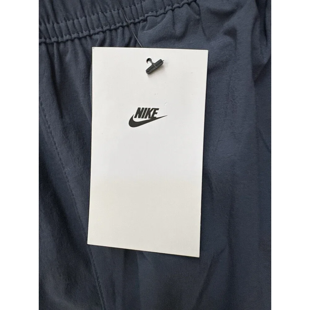 Nike Tech Woven Oversized Stacked Pants Blue Brown Men’s Sz Large IH8466-437